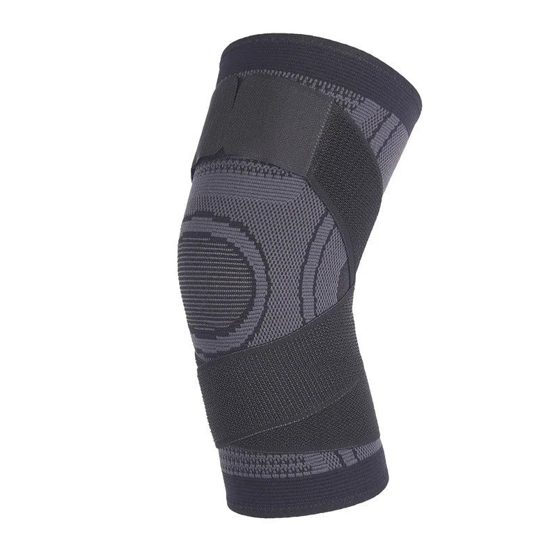 1PCS Adjustable Sports Knee Pad Knee Pain Relief Patella Stabilizer Brace Support for Hiking Soccer Basketball Running Sport - Kemedi