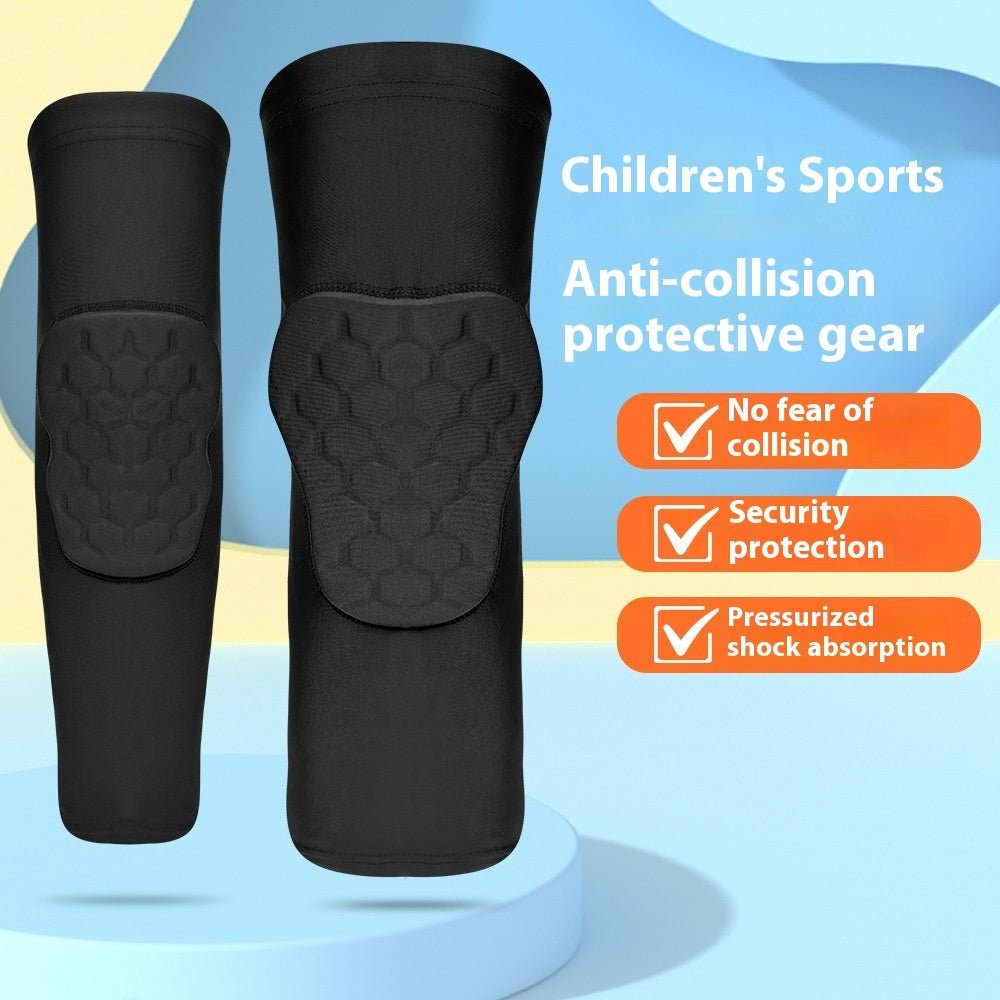 Children's Knee Pad Basketball Special Football Anti - collision Professional Sports Protective Gear - Kemedi