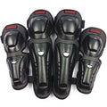 Four - Piece Motorcycle Protective Gear For Riding Off - Road Anti - Fall Knee Pads And Elbow Pads - Kemedi