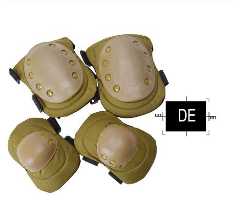 Knee Pads and Elbow Pads Set | All - in - One Joint Protection Gear - Kemedi