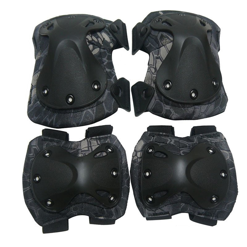 Knee Pads and Elbow Pads Set | All - in - One Joint Protection Gear - Kemedi