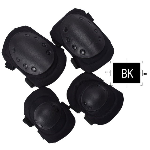 Knee Pads and Elbow Pads Set | All - in - One Joint Protection Gear - Kemedi