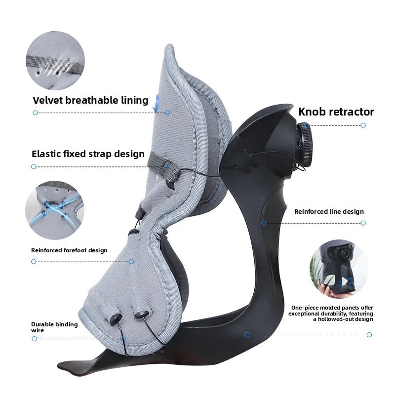 New Stroke Hemiplegia Rehabilitation Equipment Correction Varus Shoes Ankle Fixed Support Foot Ptosis Orthosis Brace - Kemedi