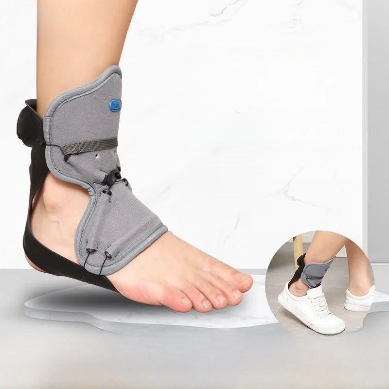 New Stroke Hemiplegia Rehabilitation Equipment Correction Varus Shoes Ankle Fixed Support Foot Ptosis Orthosis Brace - Kemedi