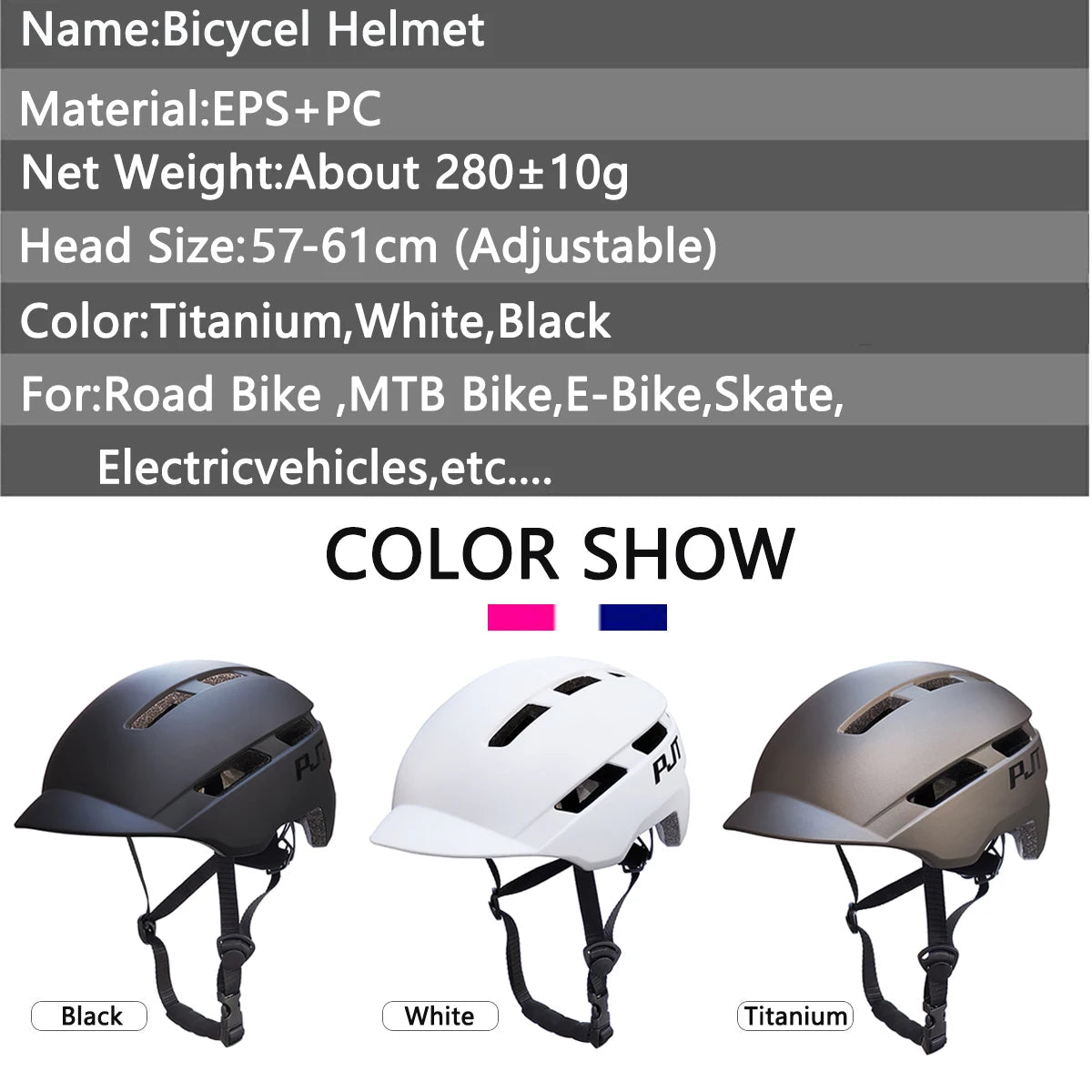 PJT New Cycling Helmet In - Mold Mountain Road USB Rechargeable Tail light Bicycle Bike Helmet Sports Safe Hat MTB Cycling Helmet - Kemedi