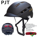 PJT New Cycling Helmet In - Mold Mountain Road USB Rechargeable Tail light Bicycle Bike Helmet Sports Safe Hat MTB Cycling Helmet - Kemedi