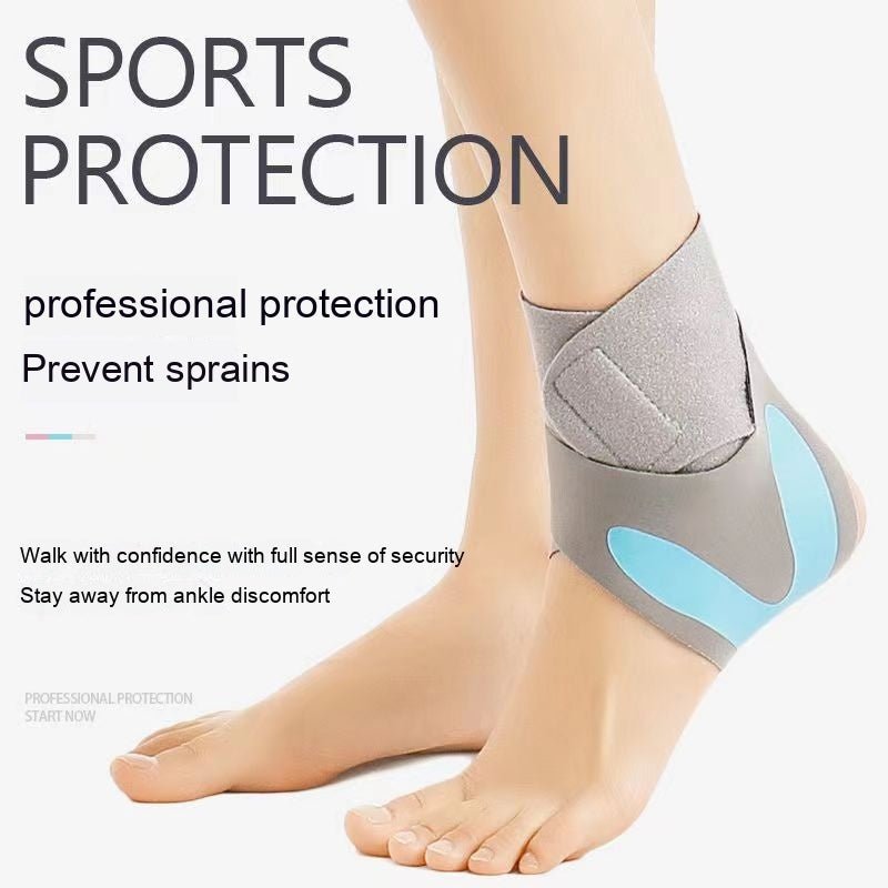 Anti-sprain sports protective gear - adjustable ankle brace for football and winter running