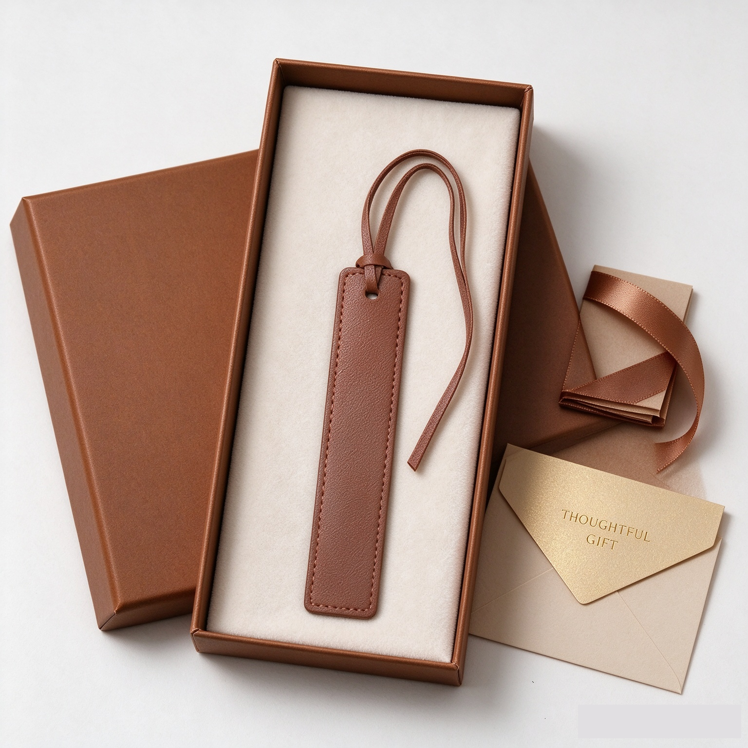 leather bookmark